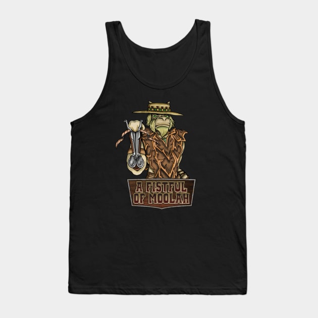 A fistful of Moolah Tank Top by WarioPunk